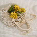 Daily Lolita Bag Sunflower Straw Shopping Bag - image 4