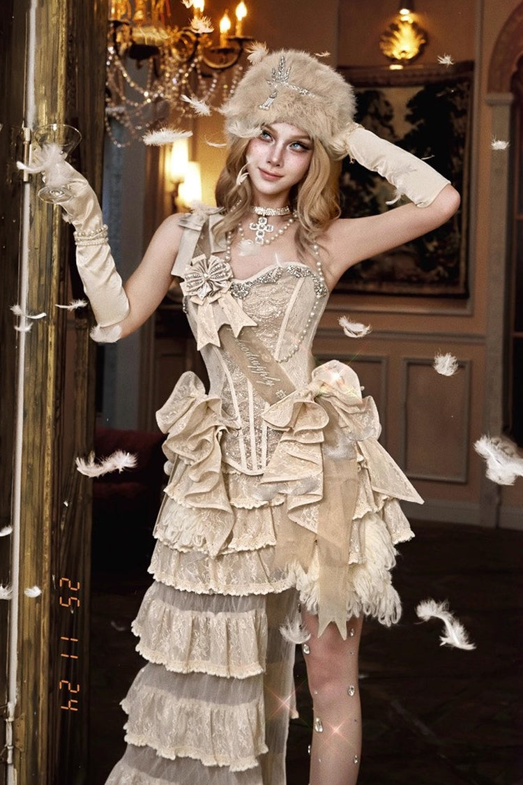 Slavic Noble Lady - Gothic Lolita Corset, Skirt & Full Set - image 5