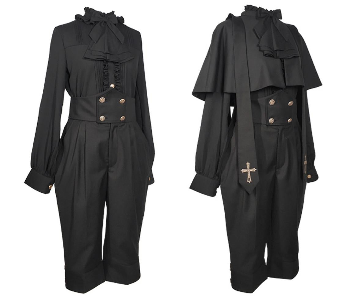 Holy Academy Gothic Prince Lolita Skirt Set - image 18