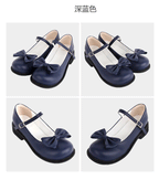 Sweet Lolita Round-tow Lolita Shoes Multicolors - image 15