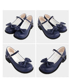 Sweet Lolita Round-tow Lolita Shoes Multicolors - image 19