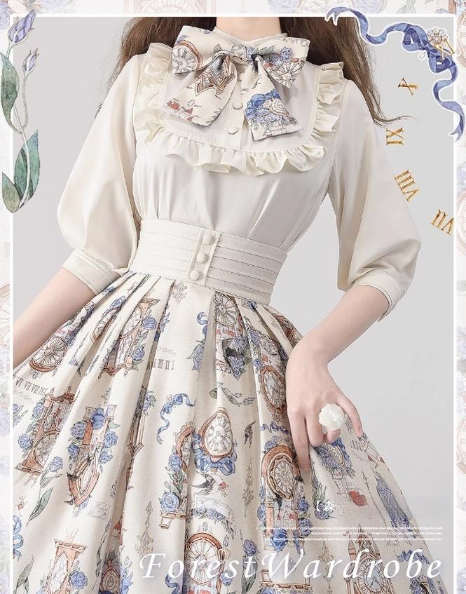 Eternal Echo - Classic Lolita Skirts and Blouse Collection - image 16
