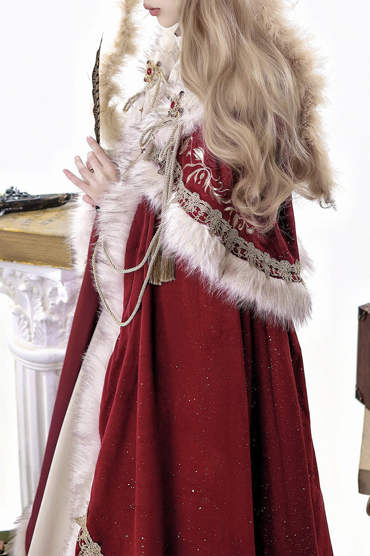 Royal Coronation - Sweet Lolita Dress, Cape & Full Set - image 12