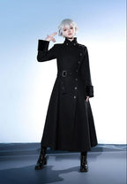Breakwave - Ouji Lolita Overcoat Retro Single-Breasted Handsome Coat - image 2