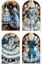 Mulberry Poetry Collection - Plus Size Lolita Printed Top & Skirt Set with Embroidery - image 5
