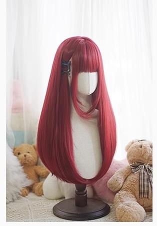 Daily Lolita Wig Matte Color Long Wigs - image 2