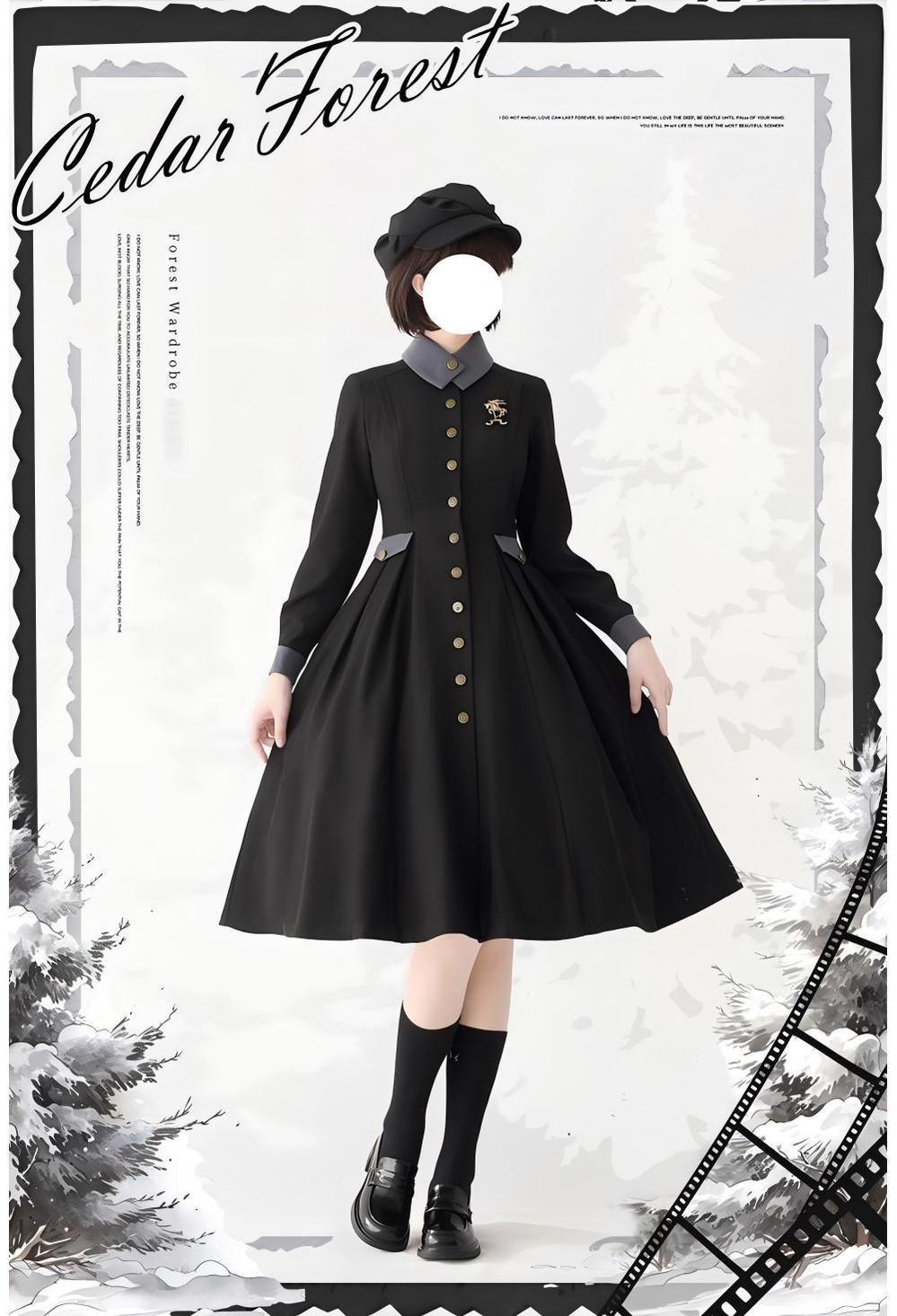 Classic Lolita Dress Forest Wardrobe Elegant Lolita Coat - image 17