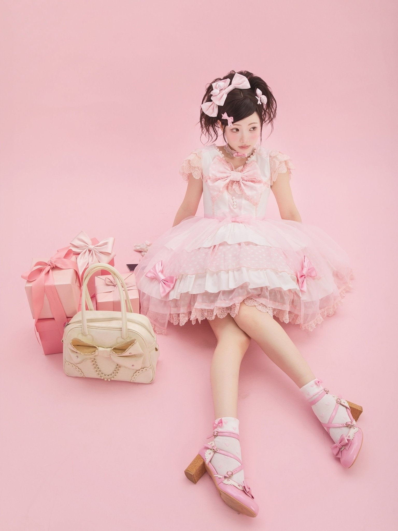 Candy Blog - Sweet Lolita OP Dress and Accessories - image 4