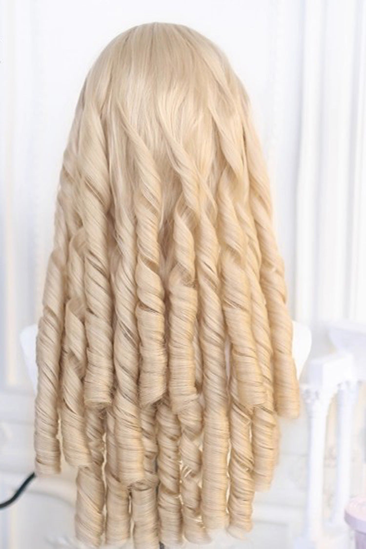 Roman Curls Long Sweet Lolita Wig in Blonde - image 3