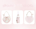 Small Gift Box - Sweet Lolita Heart Handbag, Bow Accent - image 6