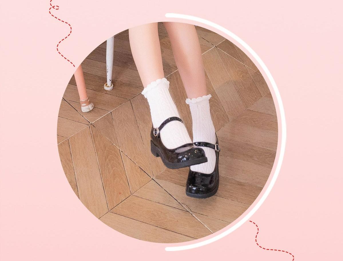 Sweet Lolita Mary Jane Flat Shoes - image 19