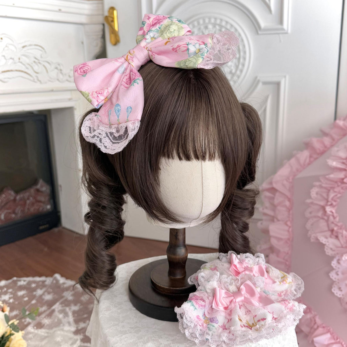Spring 2025 Old School Lolita Floral JSK and OP Dress Series and Accessories - image 35