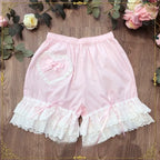 Cotton Lolita Bloomers Lace Home Shorts - image 2