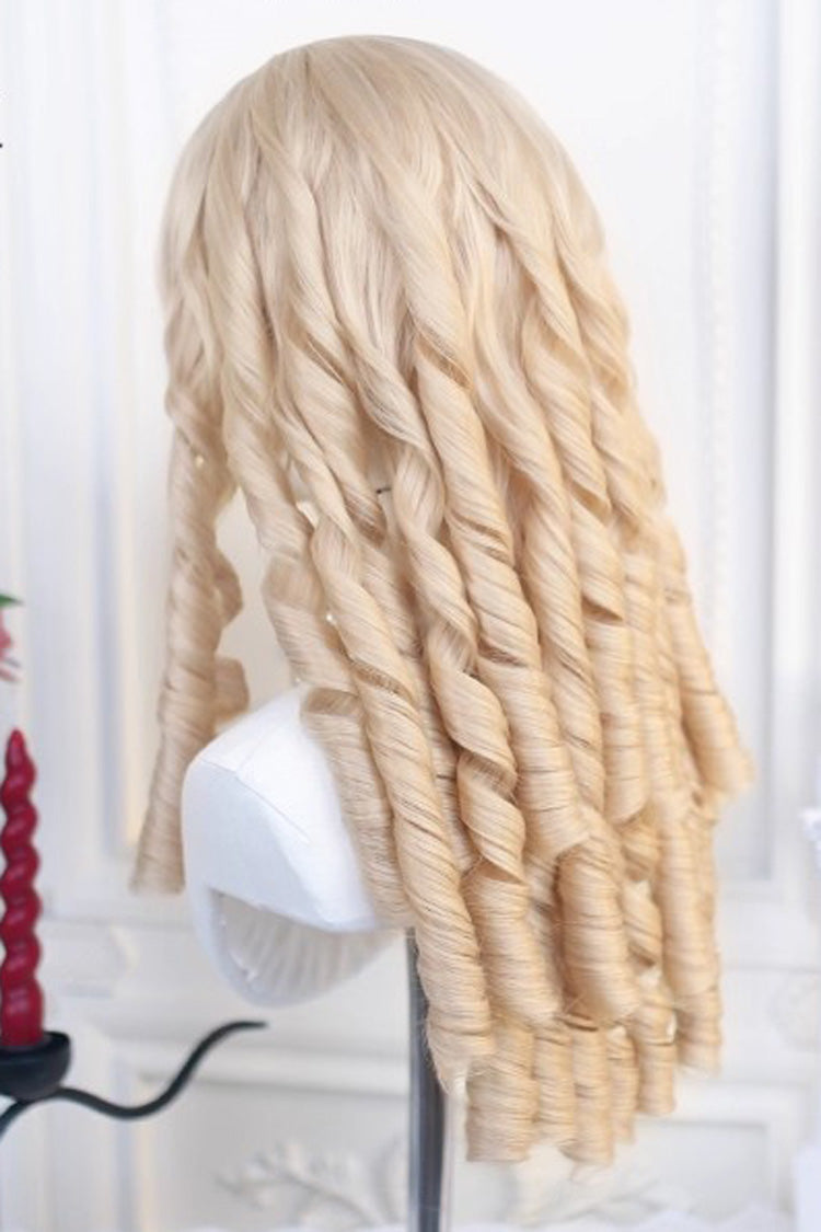 Roman Curls Long Sweet Lolita Wig in Blonde - image 4