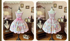 Sugar Frost Cookie - Old School Lolita Bear Dessert Printed JSK Dress and Accessories - image 6