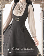 Forest Corridor - Classic Lolita Bust Supporting JSK, Waisted Shirt - image 11