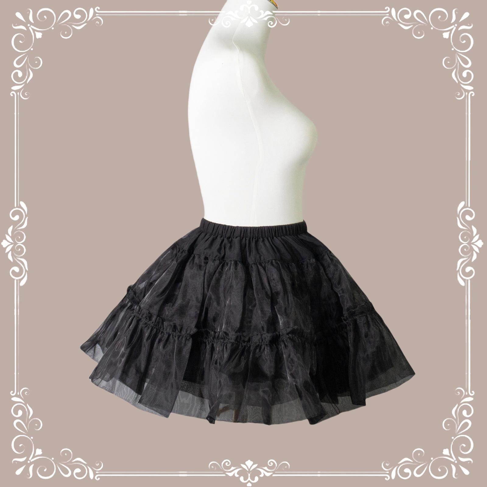 Short A Line Petticoat Collection, 13.8" (35 cm) Length, Mini to Extreme Puffy - image 10