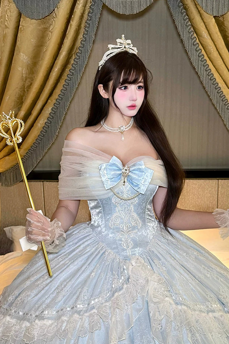 Blue Midnight Magic at Twelve Princess Lolita Dress - image 2