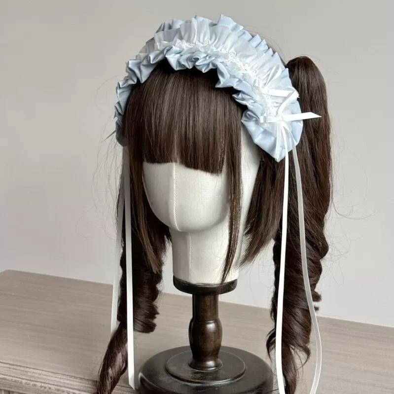 Elegant Lolita Bonnet Black Ribbon BNT - image 15