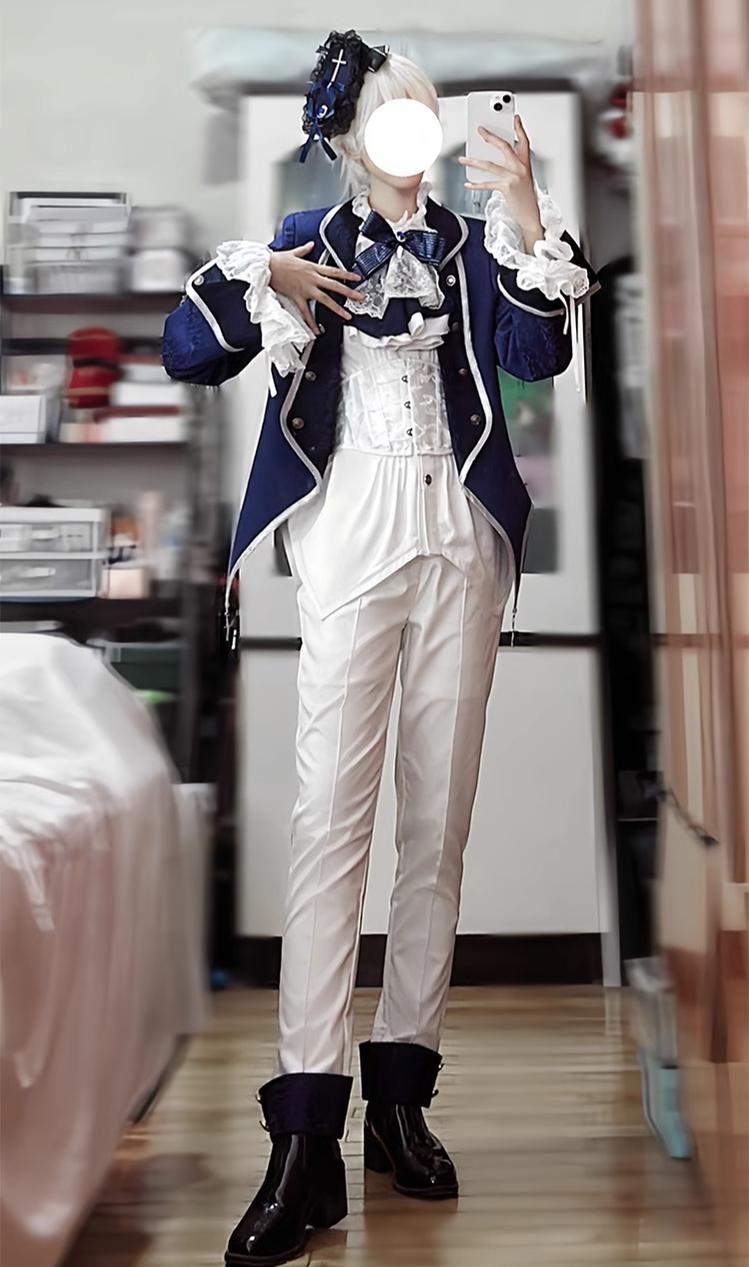 Coffin of Pilgrimage - Medieval European Ouji Lolita Shirt & Pants Suit - image 55