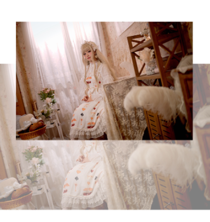 Alice's Cherry - Plus Size Lolita Shirt Chiffon Blouse - image 15