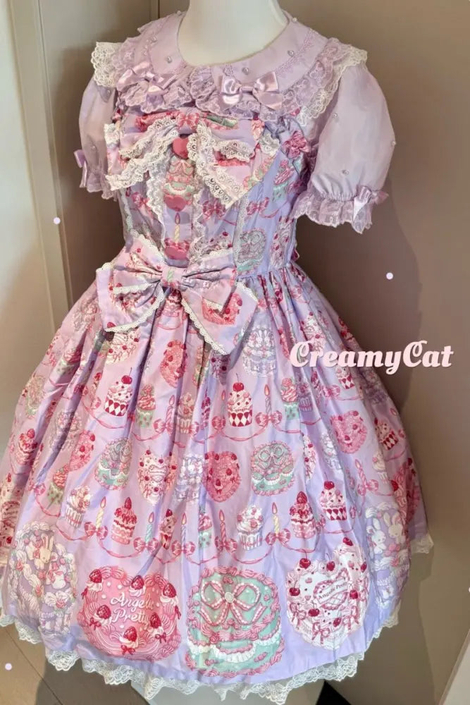 Lacework Frill Cotton Old School Lolita Blouse - image 11