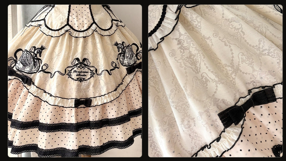 Unnamed Swan Classic Lolita OP Dress Set - image 7