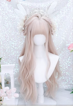 Soft Soft - Daily Lolita Long Curly Pink Wig - image 7