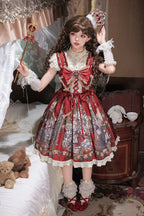 Mystery Bunny Classic Lolita JSK Dress Set - image 7