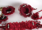 Dark Red Gothic Lolita Headdresses and Floral Veils - image 13