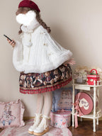 Sweet Bliss - Sweet Lolita Cape Winter Lolita Sweater Coat - image 2