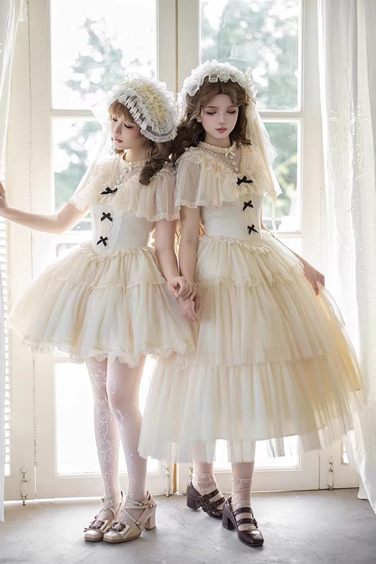 The Oath of White Mist - Sweet Lolita Dress, Short and Long Versions - image 1