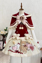 New Year - Sweet Lolita JSK, Skirt, Top and Rabbit-Ear Cloak Collection - image 1