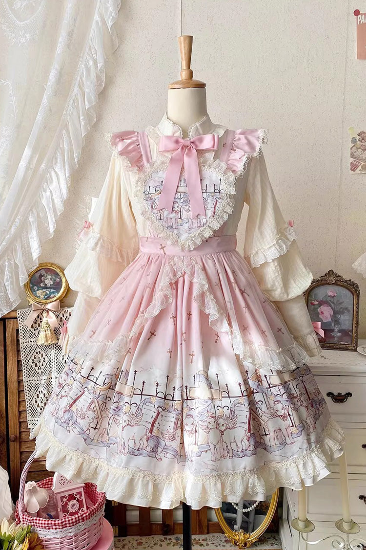 Angel Lamb - Sweet Lolita Skirt in 3 Colors - image 1