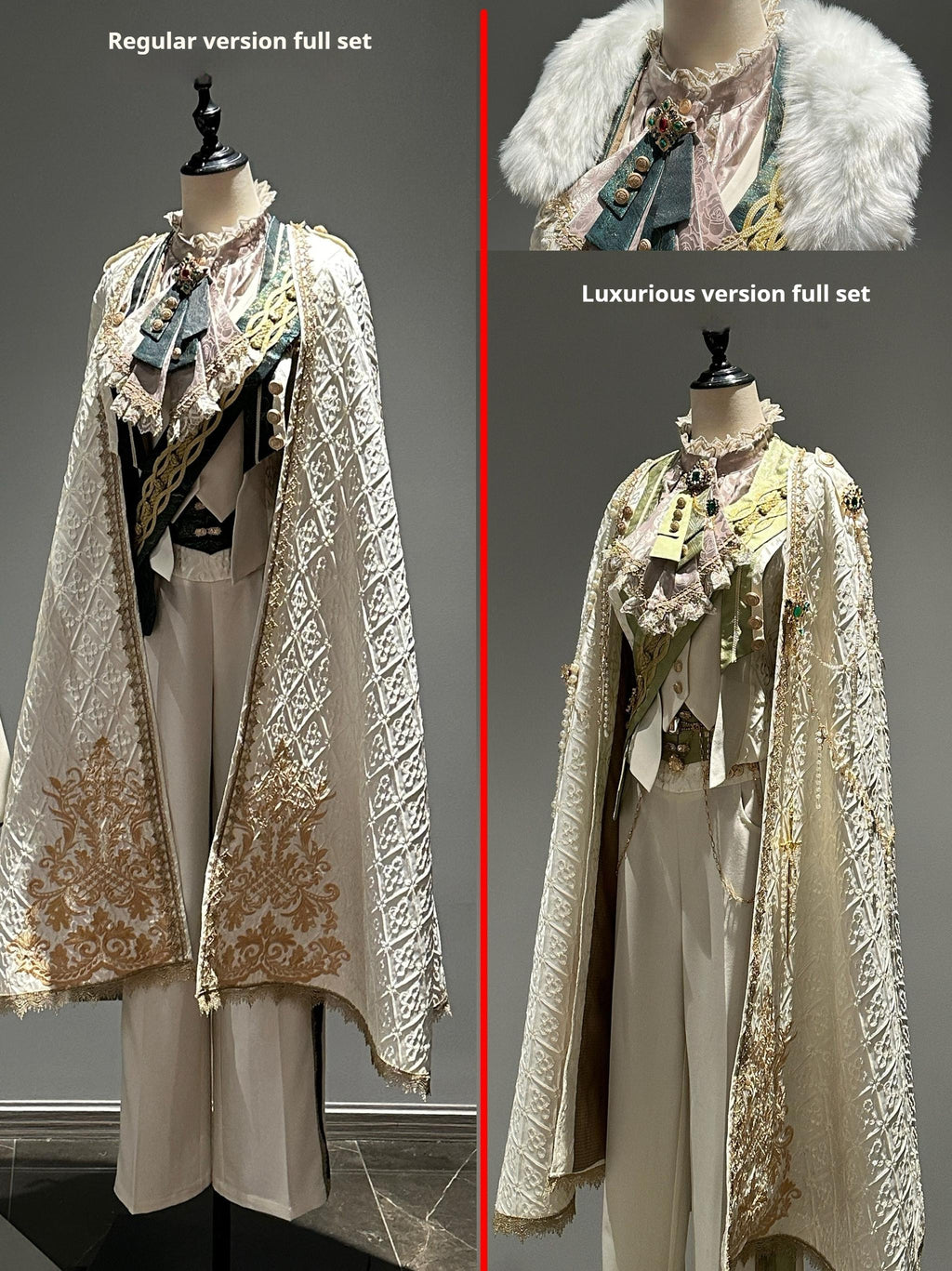 Narsesus - Ouji Lolita Tailcoat, Shirt, Pants, Cape and Accessories - image 18