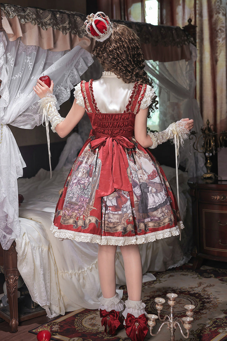 Mystery Bunny Classic Lolita JSK Dress Set - image 4