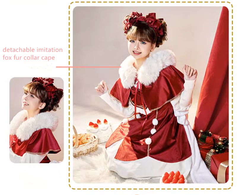 Plus Size Cute Sweet Making Wish Lolita JSK and Accessories - image 12