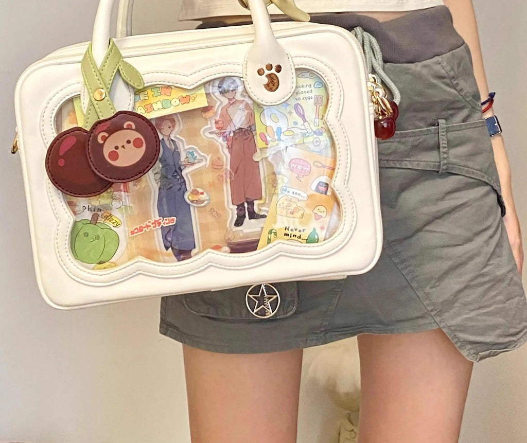 Kawaii Lolita Bag Cherry Biscuit Shoulder Crossbody Handbag - image 17