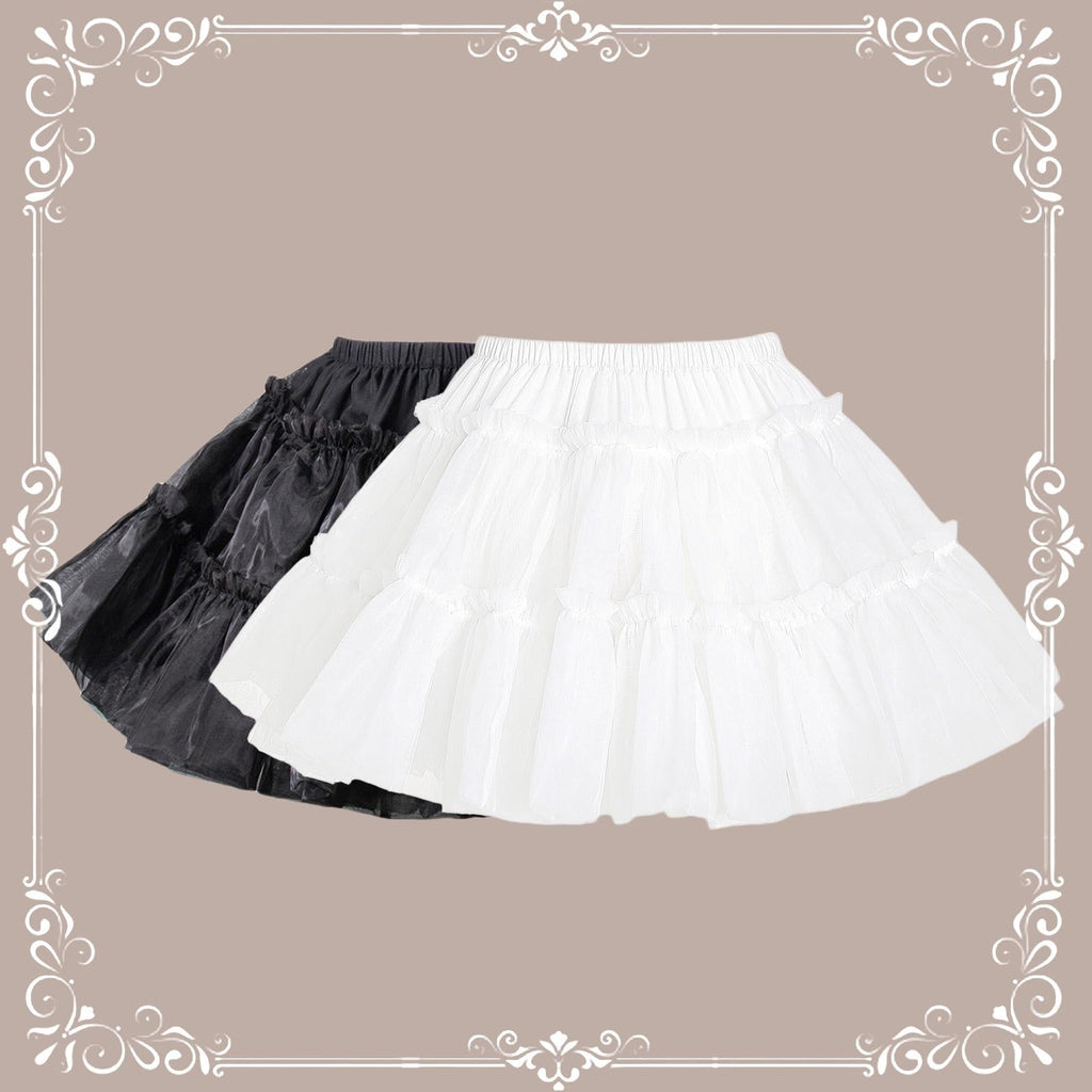 Short A Line Petticoat Collection, 13.8" (35 cm) Length, Mini to Extreme Puffy - image 16