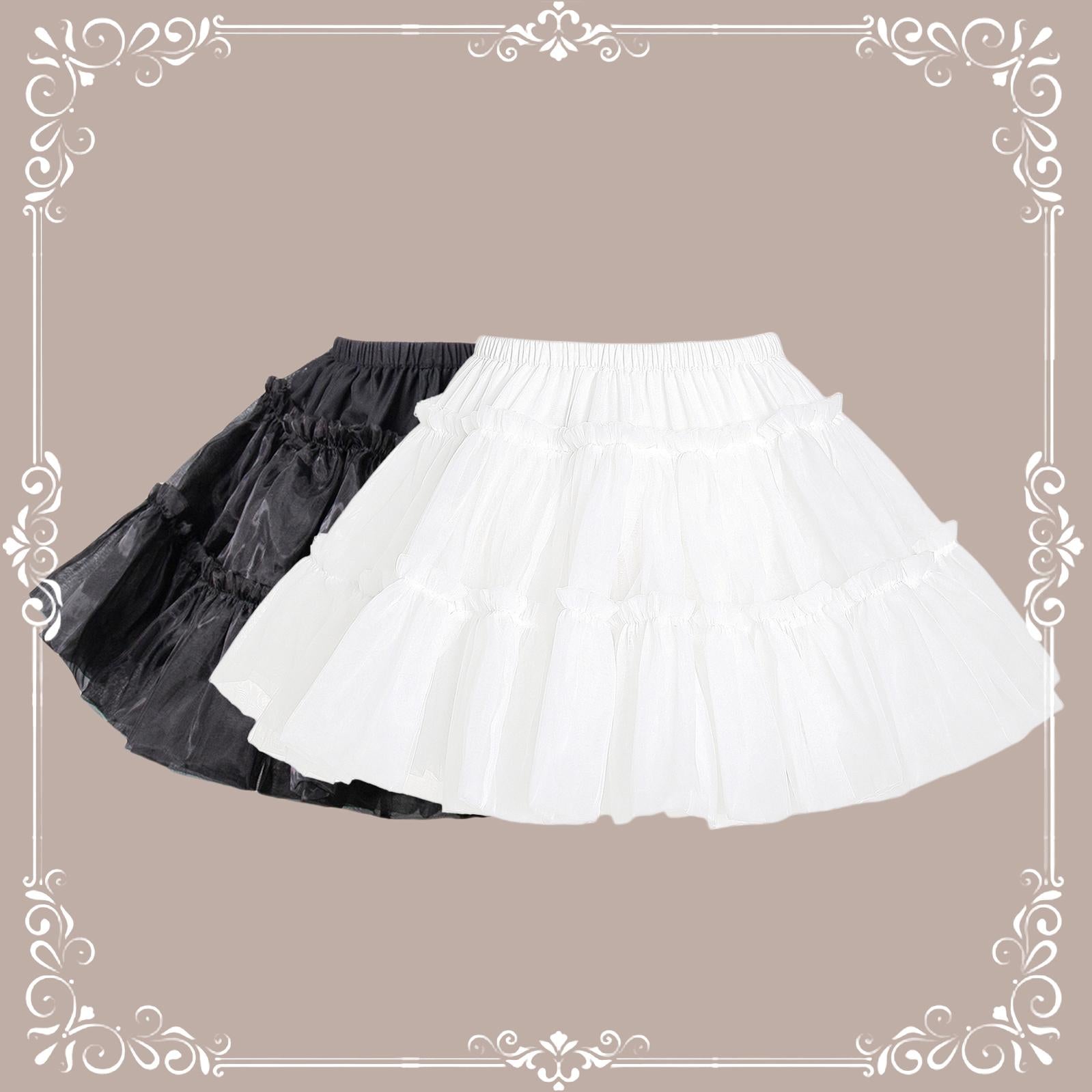 Short A Line Petticoat Collection, 13.8" (35 cm) Length, Mini to Extreme Puffy - image 16