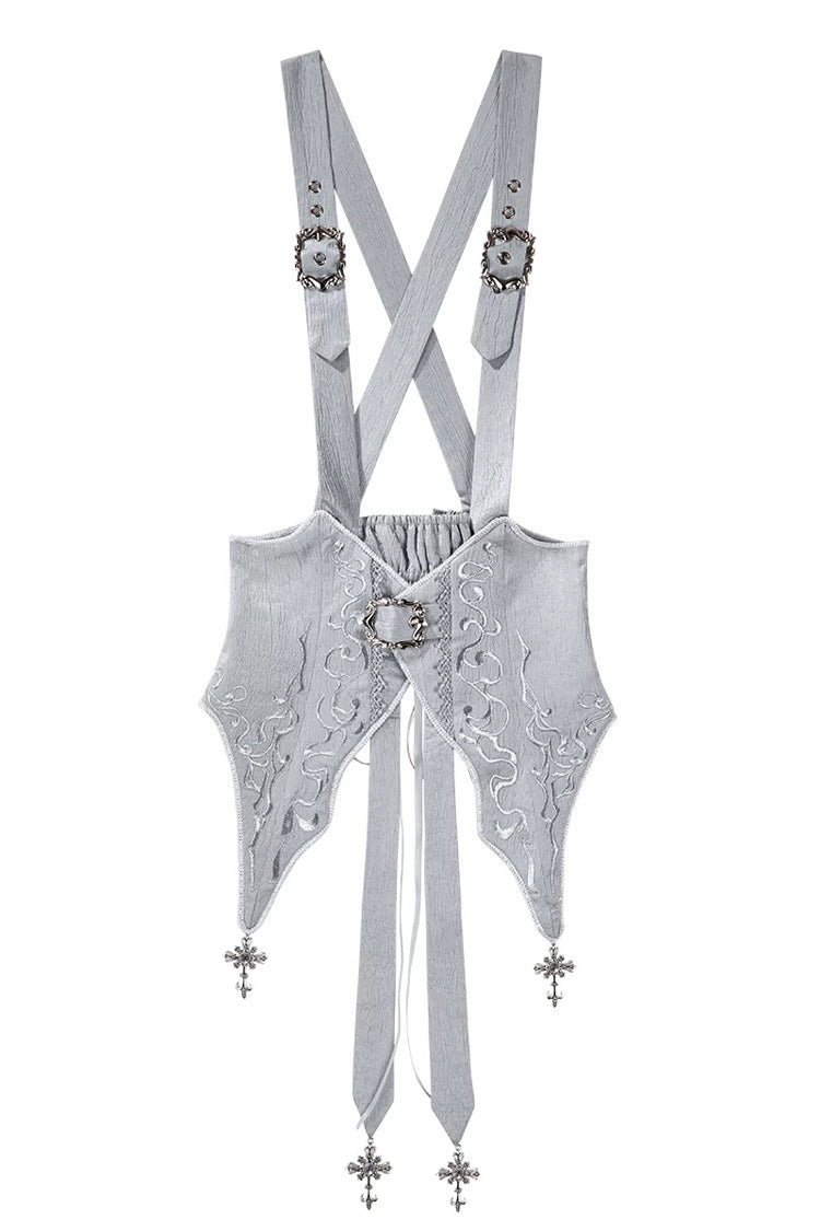 The Silver Key Gothic Lolita Blouse, Skirt and Waist Corset Collection - image 10