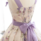 Forest Holiday - Elegant Lolita Foral Print JSK Dress Multicolors - image 29