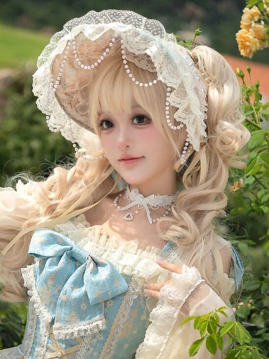 Unicorn Blue Classic Lolita JSK Dress Set - image 12