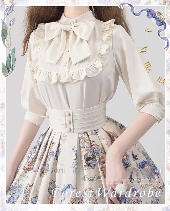 Eternal Echo - Classic Lolita Skirts and Blouse Collection - image 17