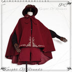 Princess Chronicles Medieval Embroidered Ouji Cape - image 3