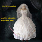 Adjustable Wedding Lolita Hoop Petticoat, 27.6" (70 CM) - image 14