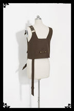 Secret Morning Post Coffee Retro Ouji Vest Set - image 19