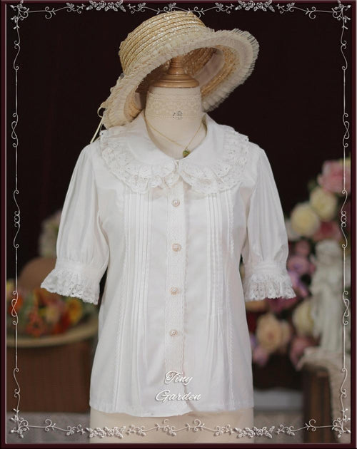 Antique Doll - Kawaii Cotton Lolita Blouse - image 1