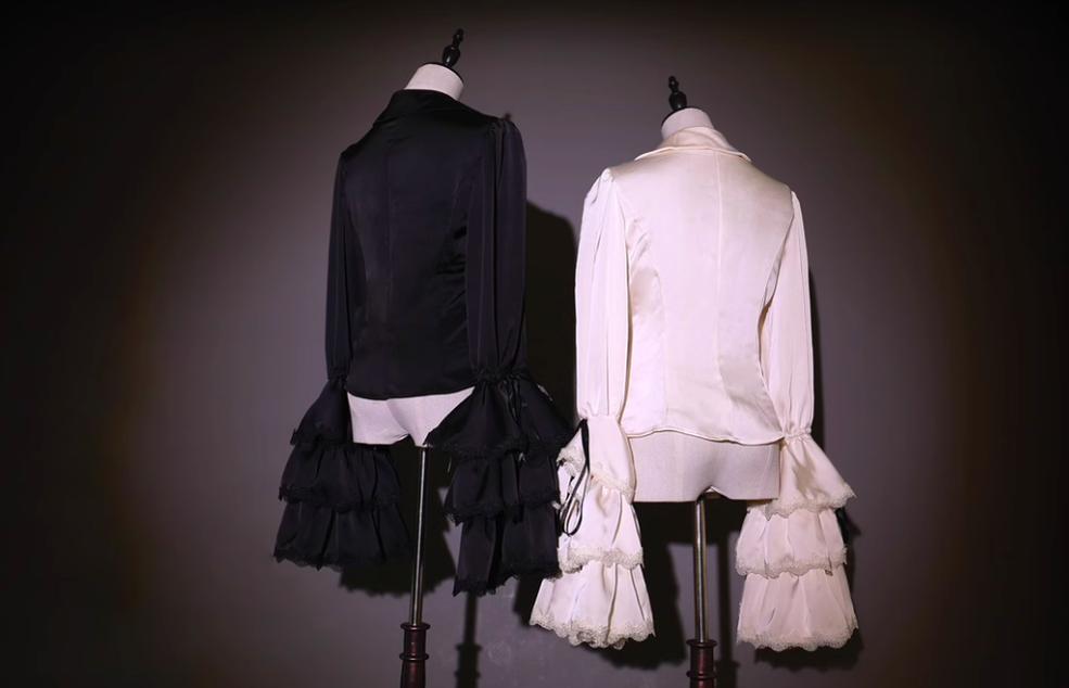 Reborn Ancient God Gothic Lolita Shirt and Skirt Set - image 29