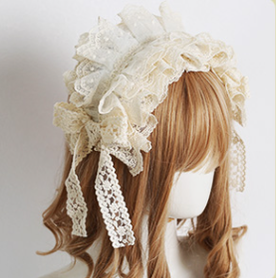 Sweet Lolita Lace Headdress - image 4